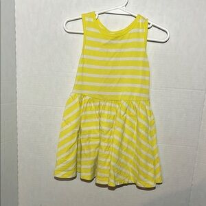 Carter's Yellow and White Halter Sundress
